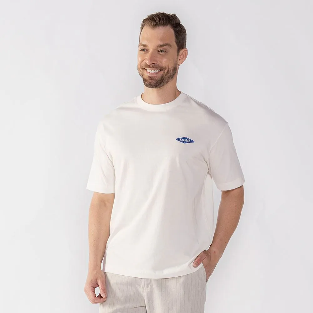 Camiseta Masculina Seaside Thing Off White