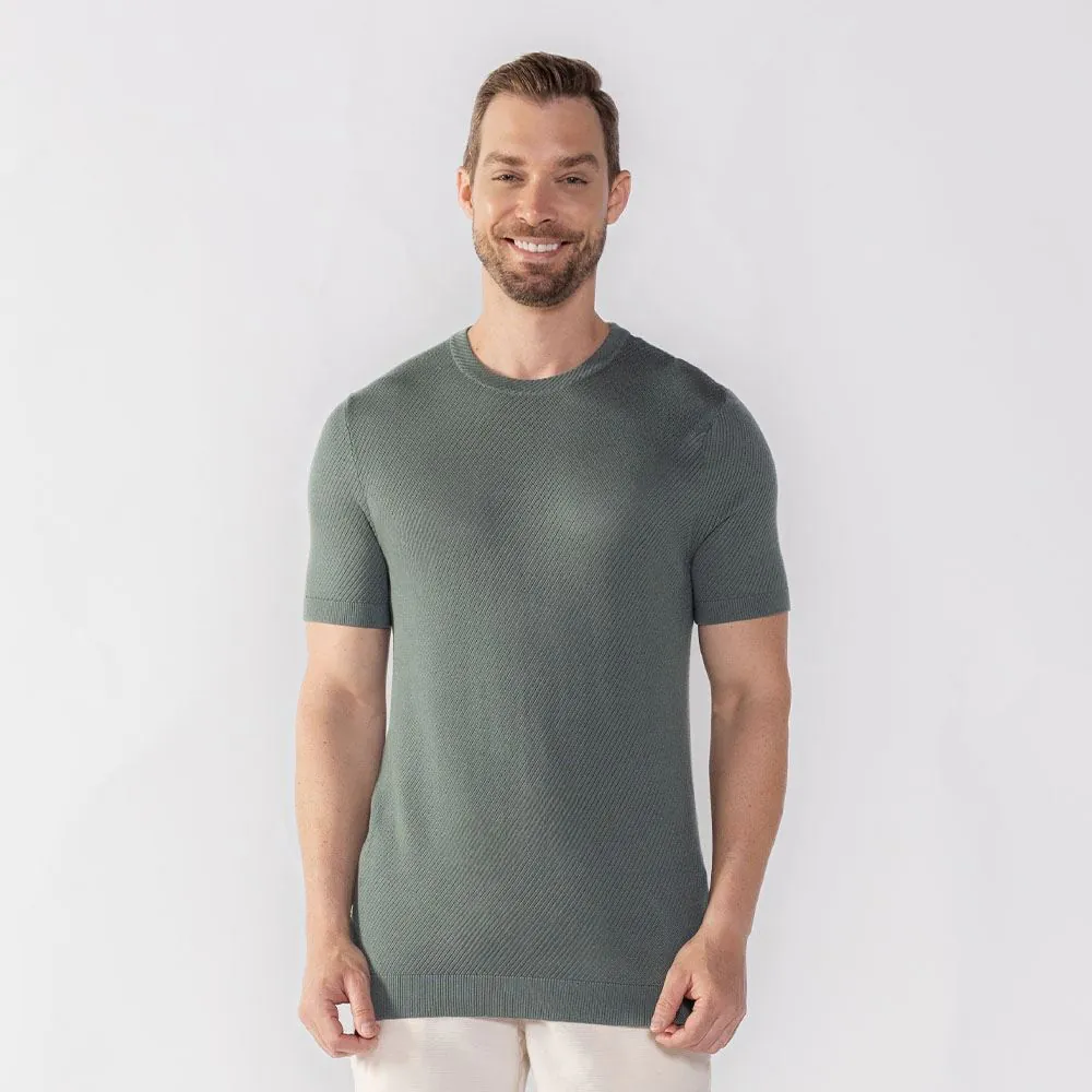 Camiseta Masculina Tricot Thing Verde