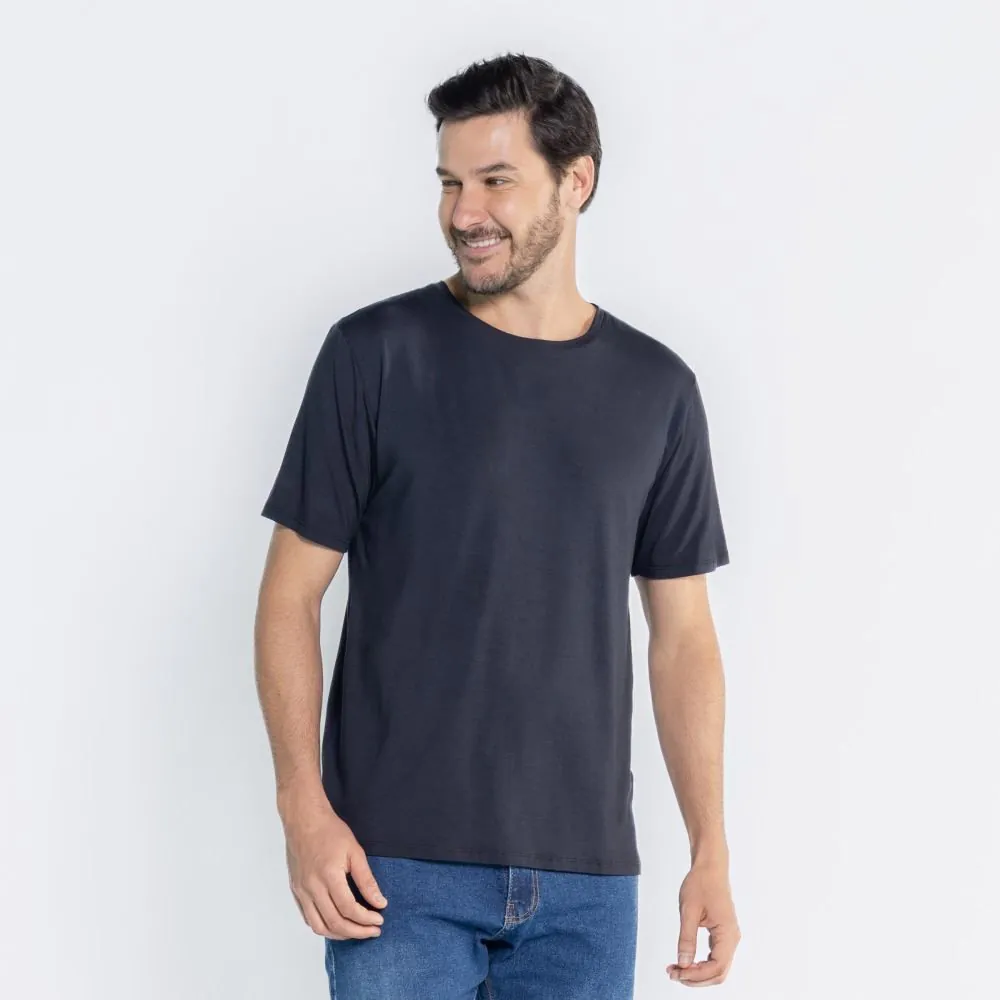 Camiseta Tech Modal Masculina Thing Preto