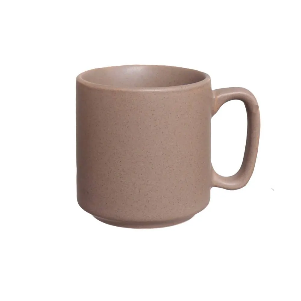 Caneca de Cerâmica Surya Hauskraft 235Ml - Marrom