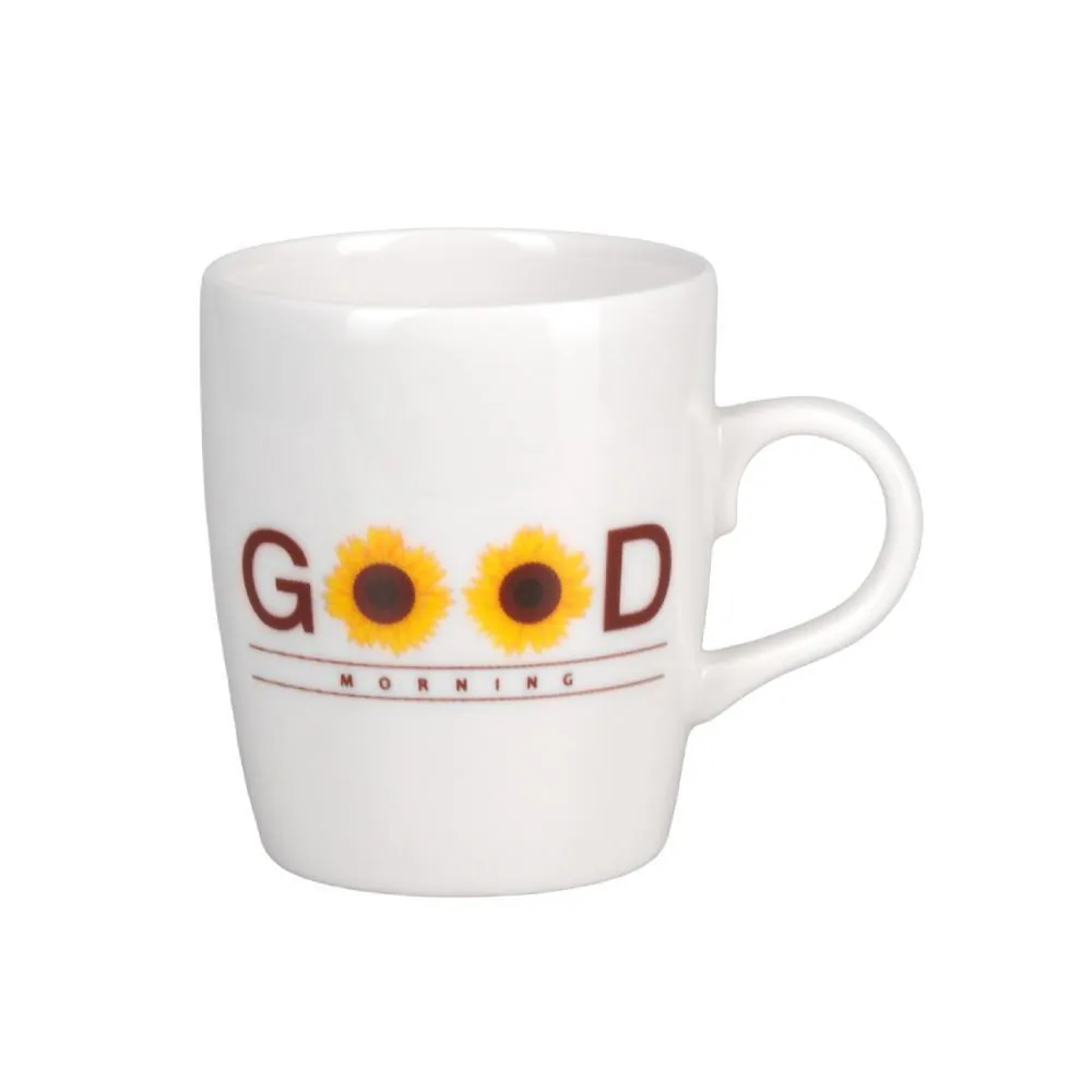 Caneca de Porcelana Estampada 230 ml - Good Morning