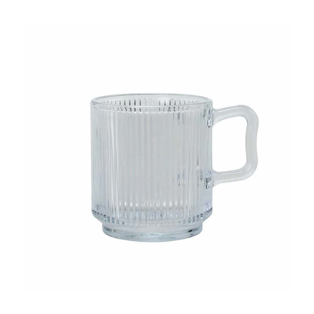 Caneca de Vidro Inga 370 ml - Transparente