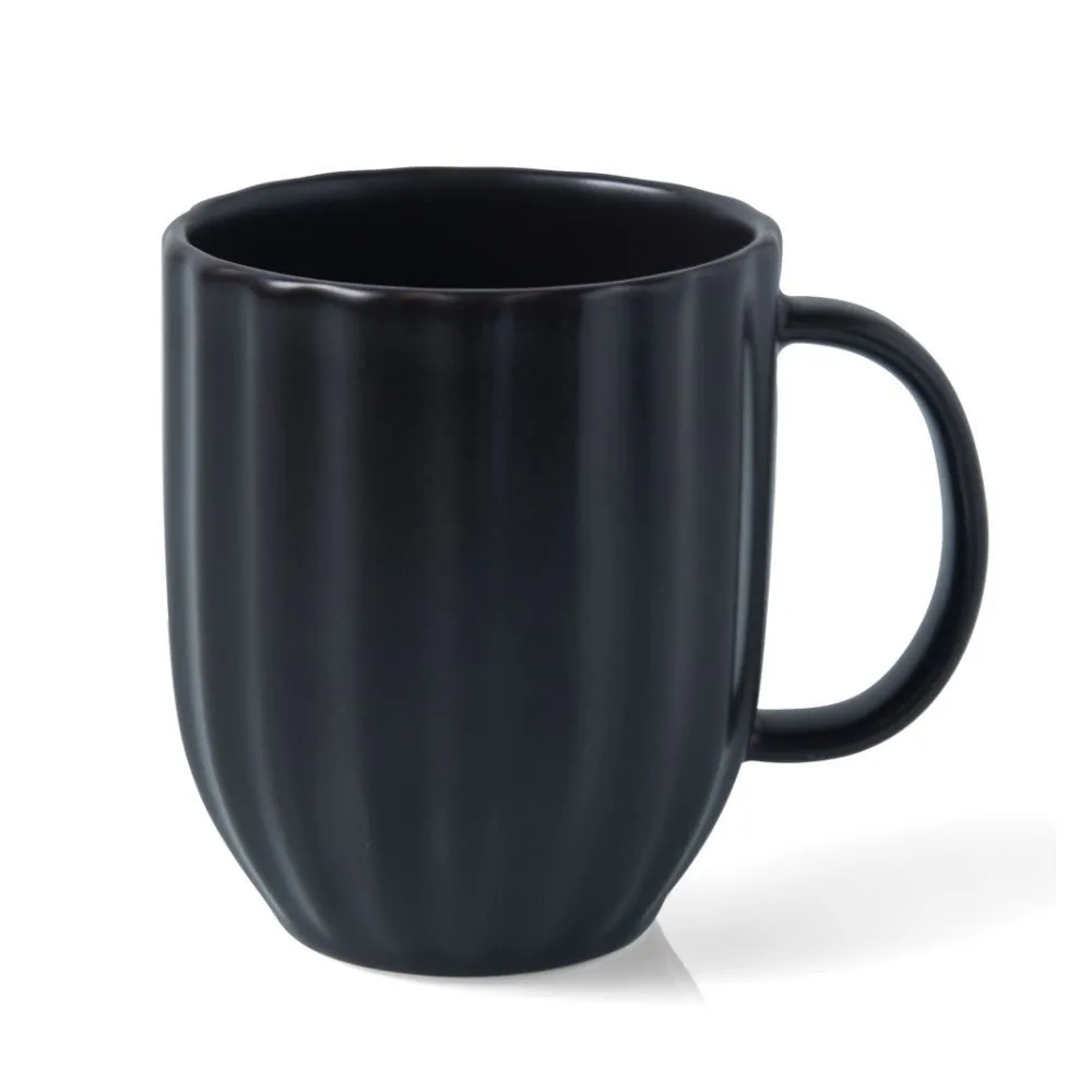 Caneca em Cerâmica Sarah Preta - 445ml