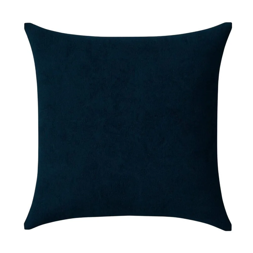 Capa de Almofada Texturas 43X43cm - Azul Marinho Boucle