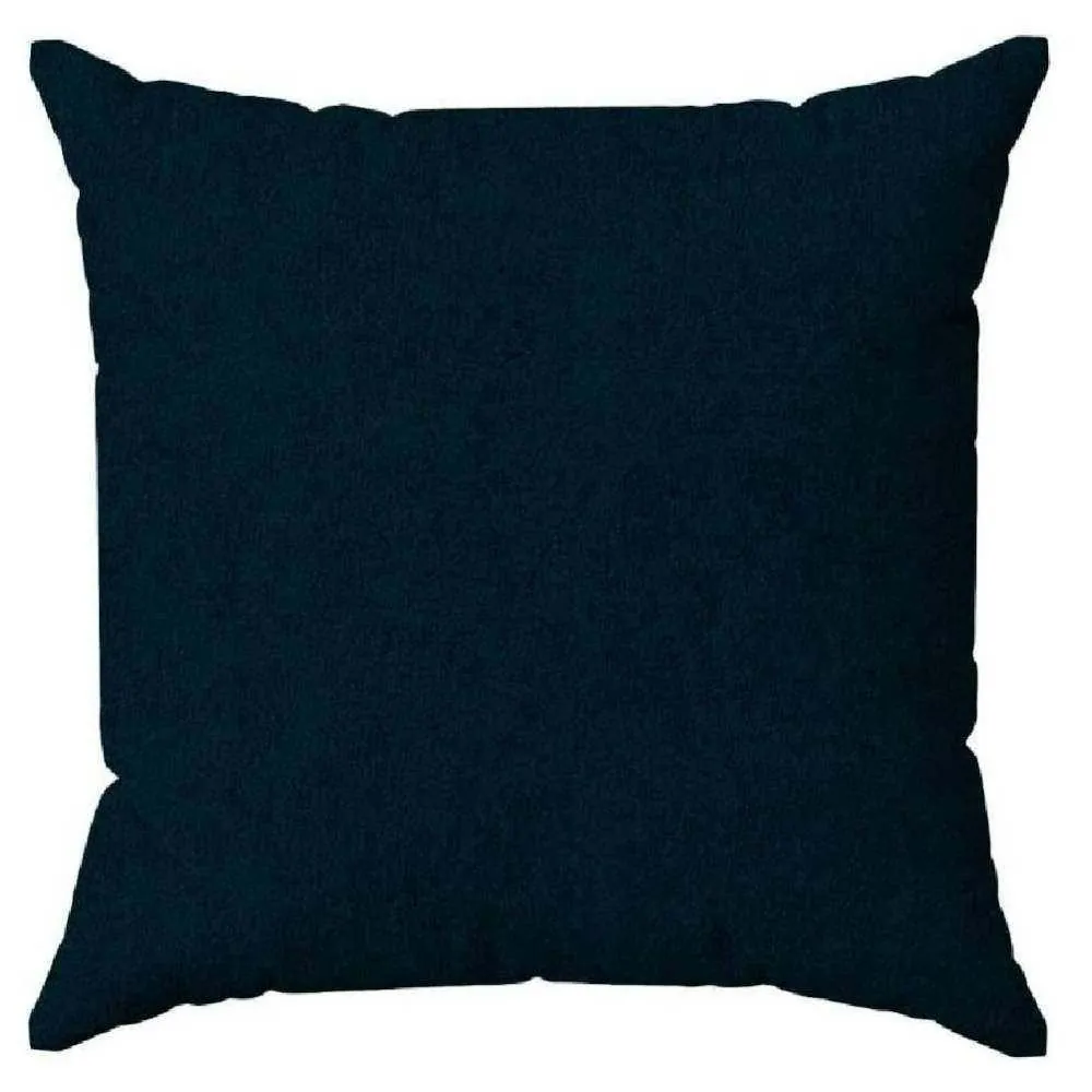 Capa de Almofada Texturas 43X43cm - Azul Marinho Boucle