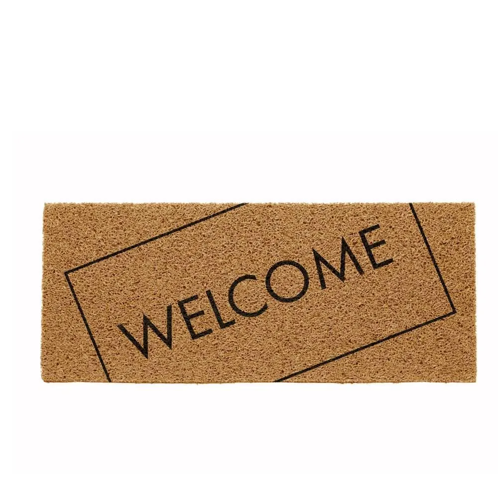 Capacho para Porta de Entrada 30X70 Cm Vinil Long - Welcome