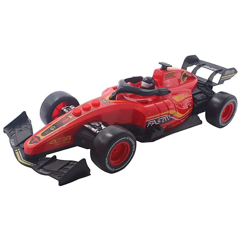 Carrinho de Corrida Pit Stop com Bonecos Toys