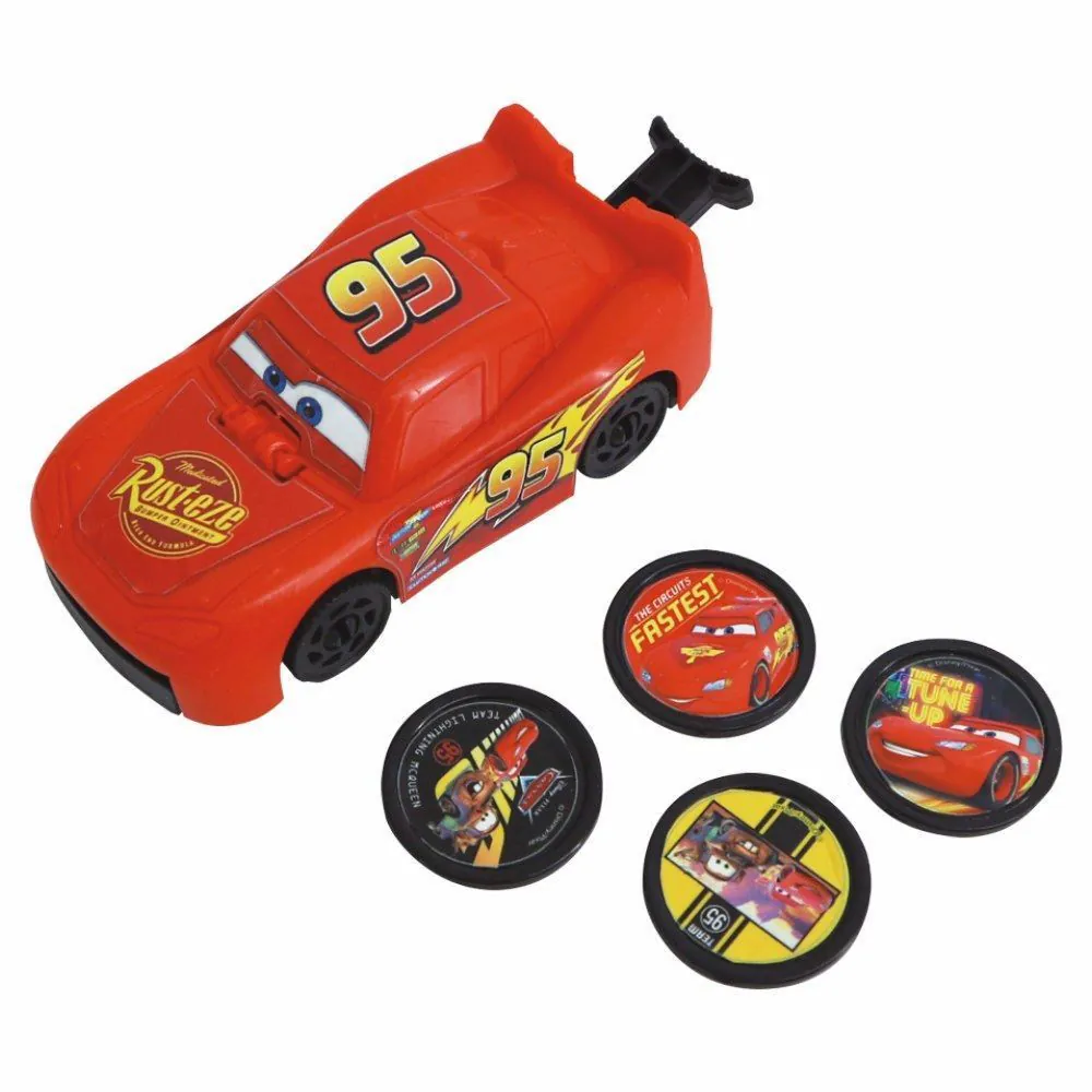 Carrinho Lança Disco Relâmpago Mcqueen Toyng