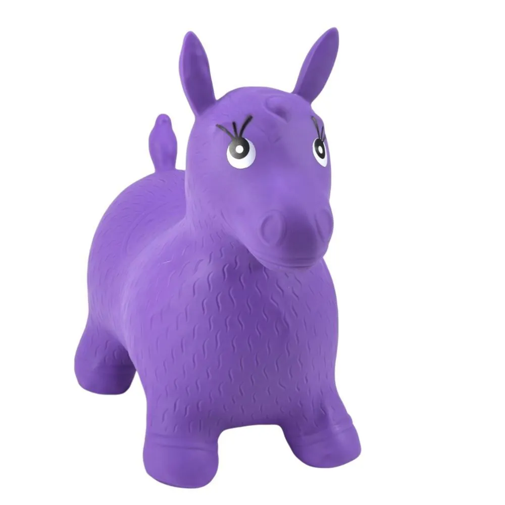 Cavalinho Pula Pula Roxo Toys - HBR0842