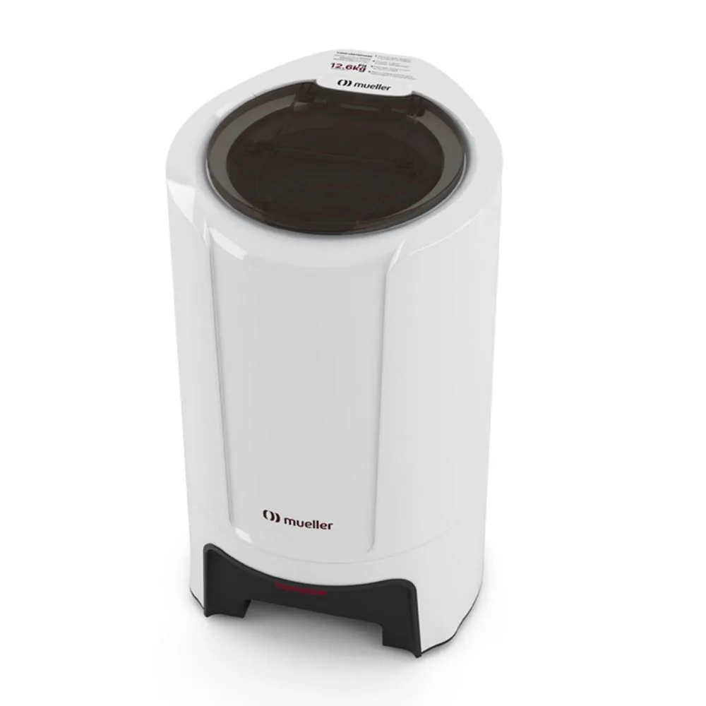 Centrífuga de Roupas Mueller Fit Branco 12,6 Kg Roupa Molhada
