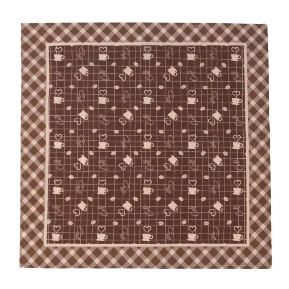Centro de Mesa 75X75 cm - Café