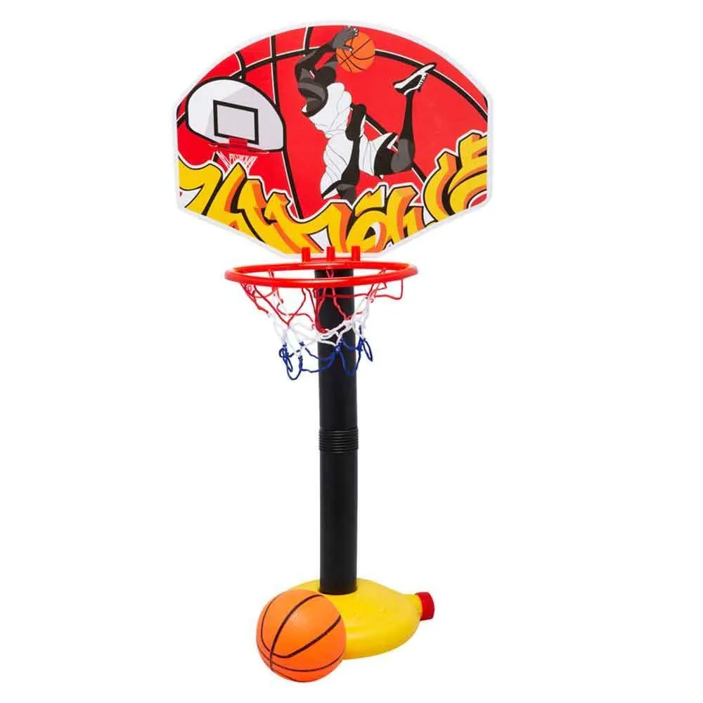Cesta Basquete Infantil Toys - Vermelho e Laranja