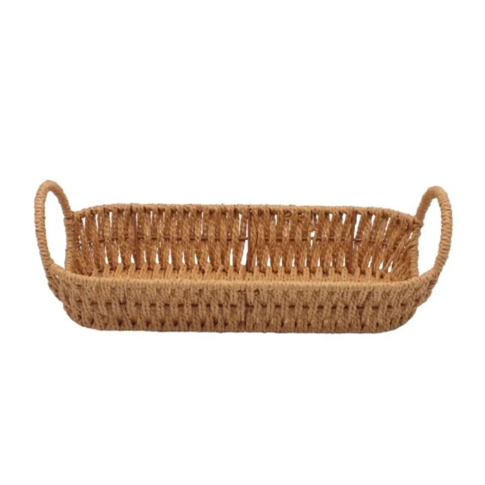 Cesta de Pão com Alça 34Cm - Oval