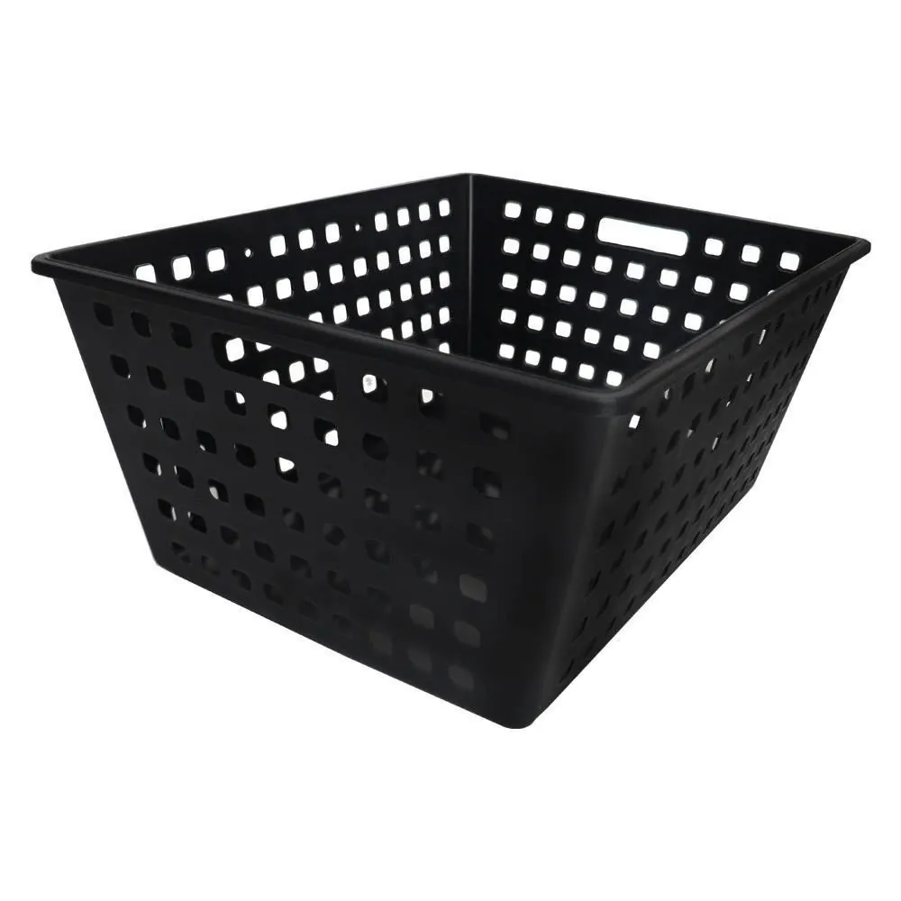 Cesto Organizador Square 13 Litros Dasplast - Preto
