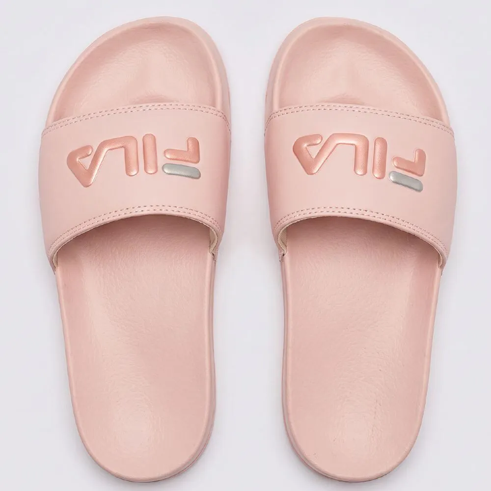 Chinelo Fila Feminino Drifter Basic - Rosa Claro/prata 39