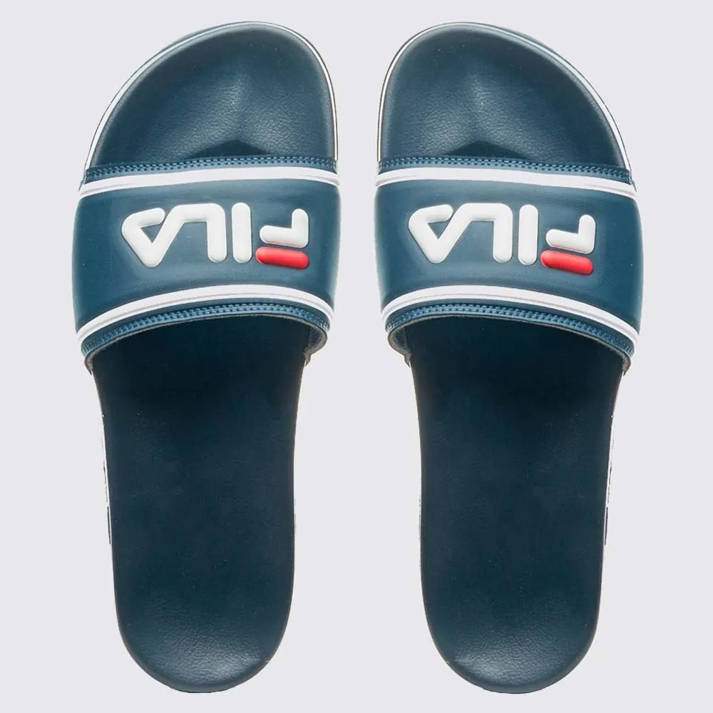 Chinelo Fila Masculino Drifter Stripes Mrn/Brc/Vrm