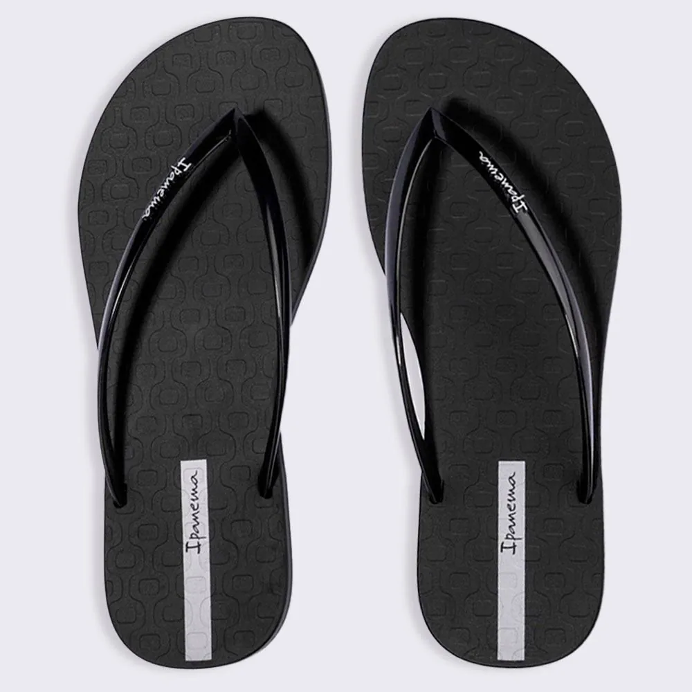Chinelo Ipanema Feminino Easy Preto/Preto