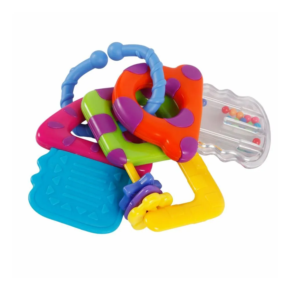 Chocalho Infantil Chaveiro Toys - Colorido