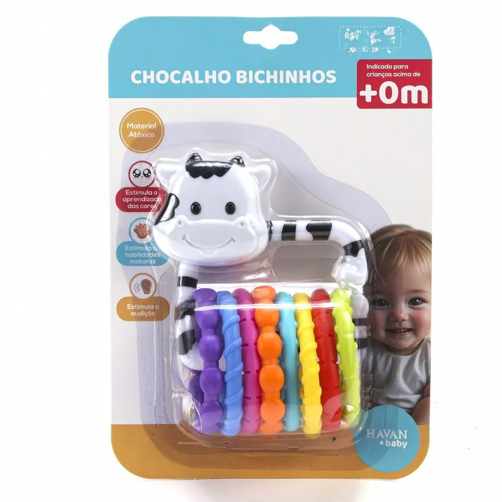 Chocalho Vaquinha Toys - HBR0527