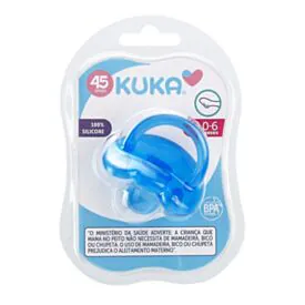 Chupeta Soft Silicone N°1 Kuka - Transparente