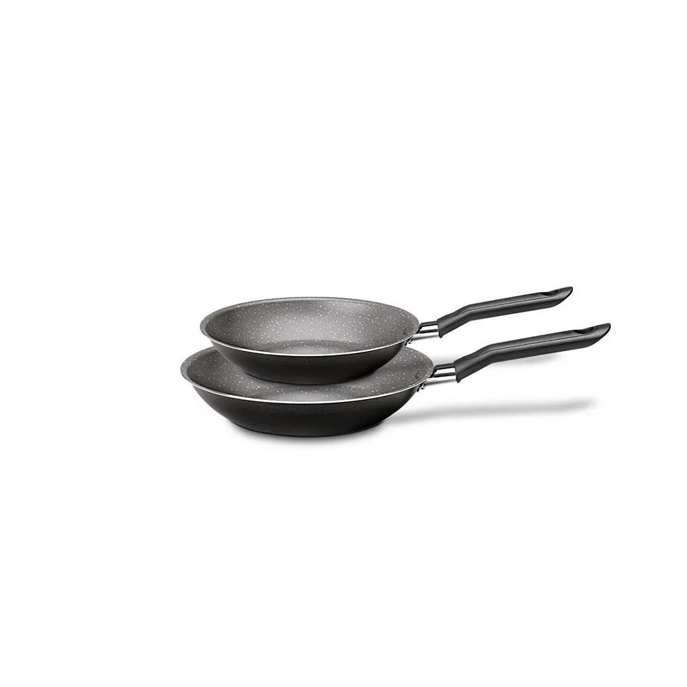 Jogo com 2 Frigideiras Naturalle Preta Brinox - Preto