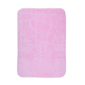 Cobertor de Bebê 100% Poliéster Alto Relevo Yoyo - Azul