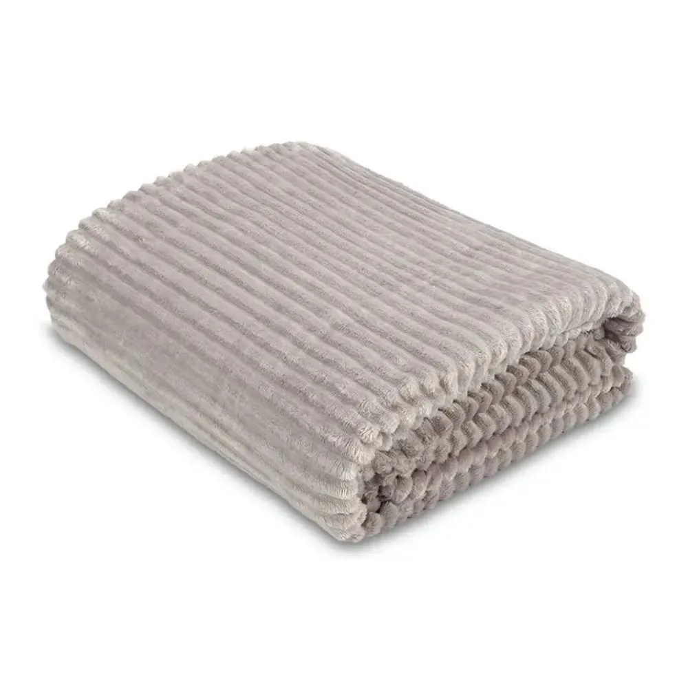 Cobertor Casal Montreal 1,80M X 2,20M - Cinza Ice
