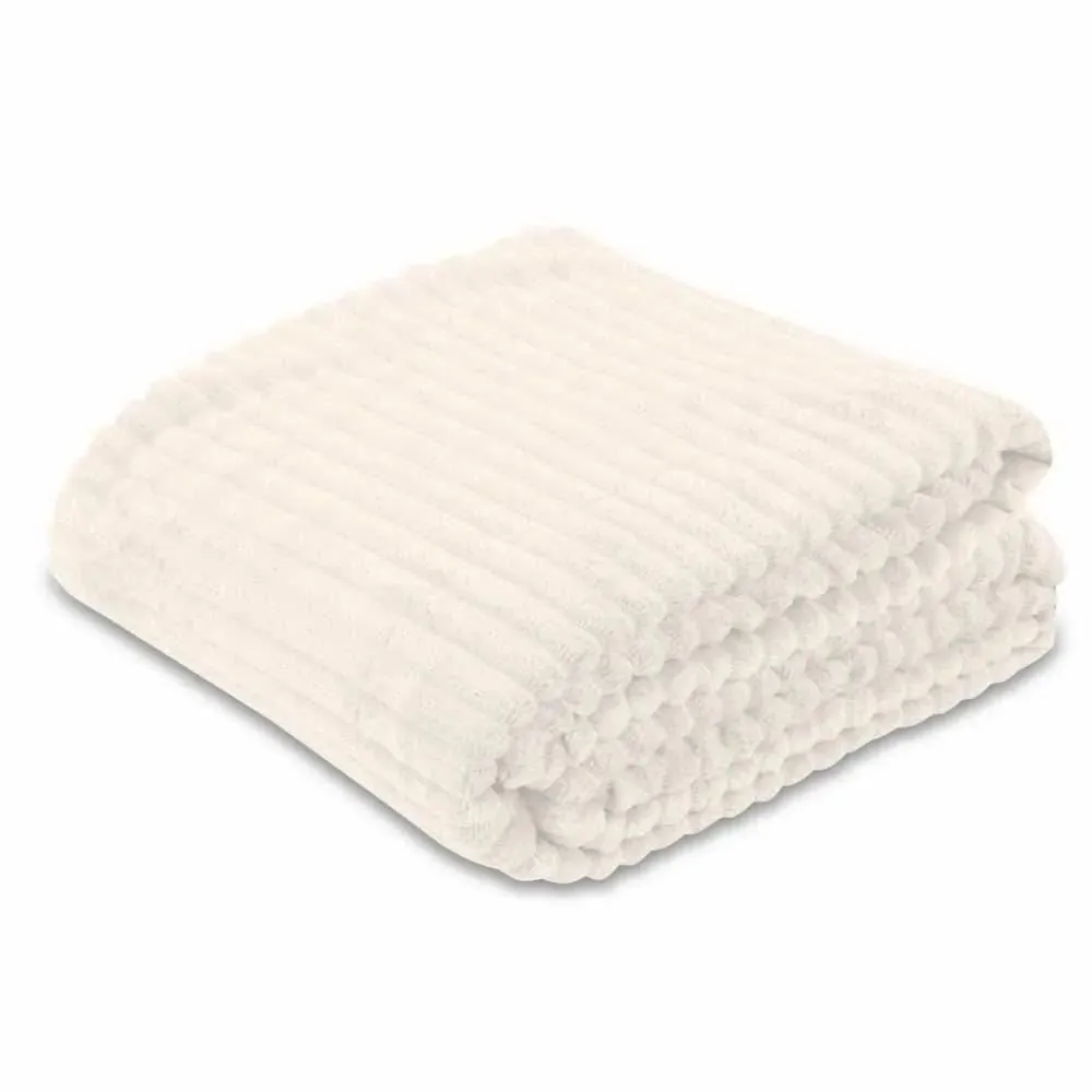 Cobertor Casal Montreal 1,80M X 2,20M - Off White