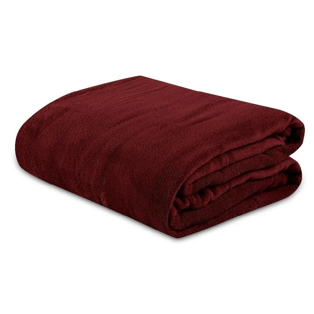 Cobertor Casal Paris Microfibra - Bloodstone