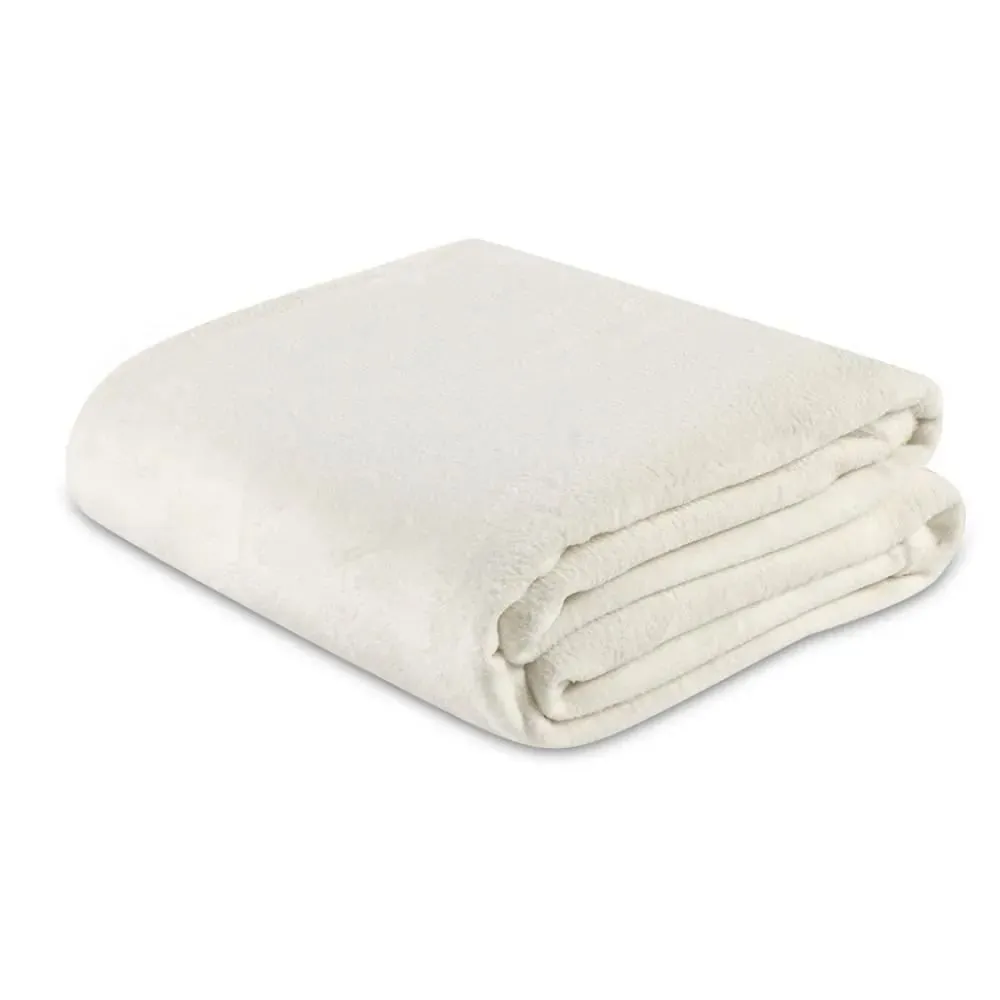 Cobertor Casal Paris Microfibra - Off White