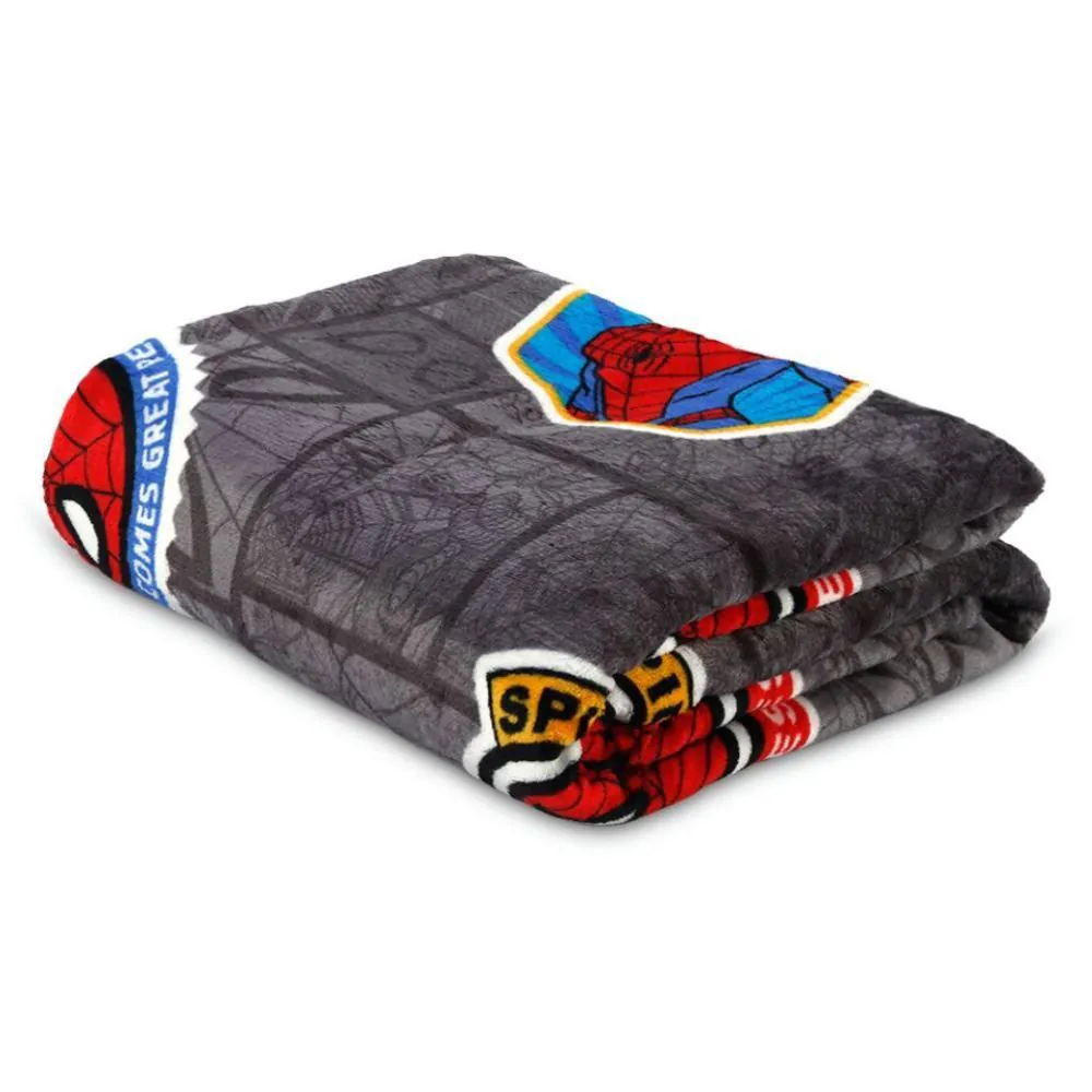 Cobertor Infantil Solteiro Estampado Disney - Spiderman Mini