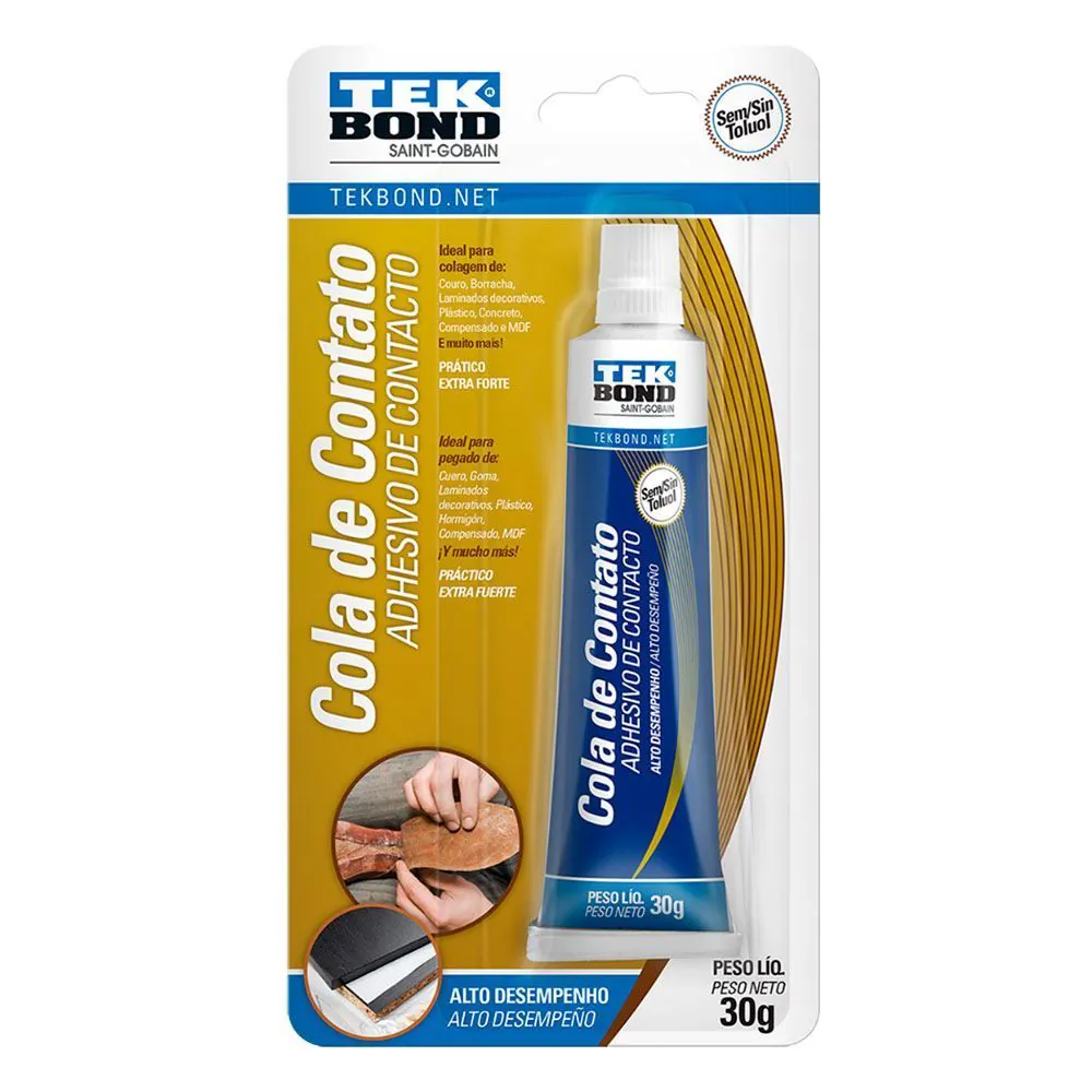 Cola de Contato (Sem Toluol) Tekbond - 30g