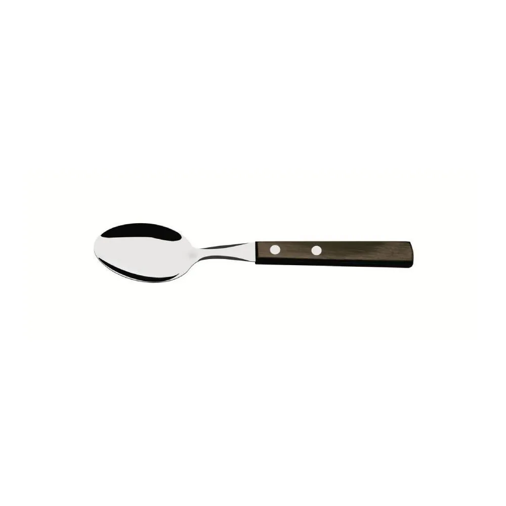 Colher de Chá Inox Polywood Tramontina - Castanho