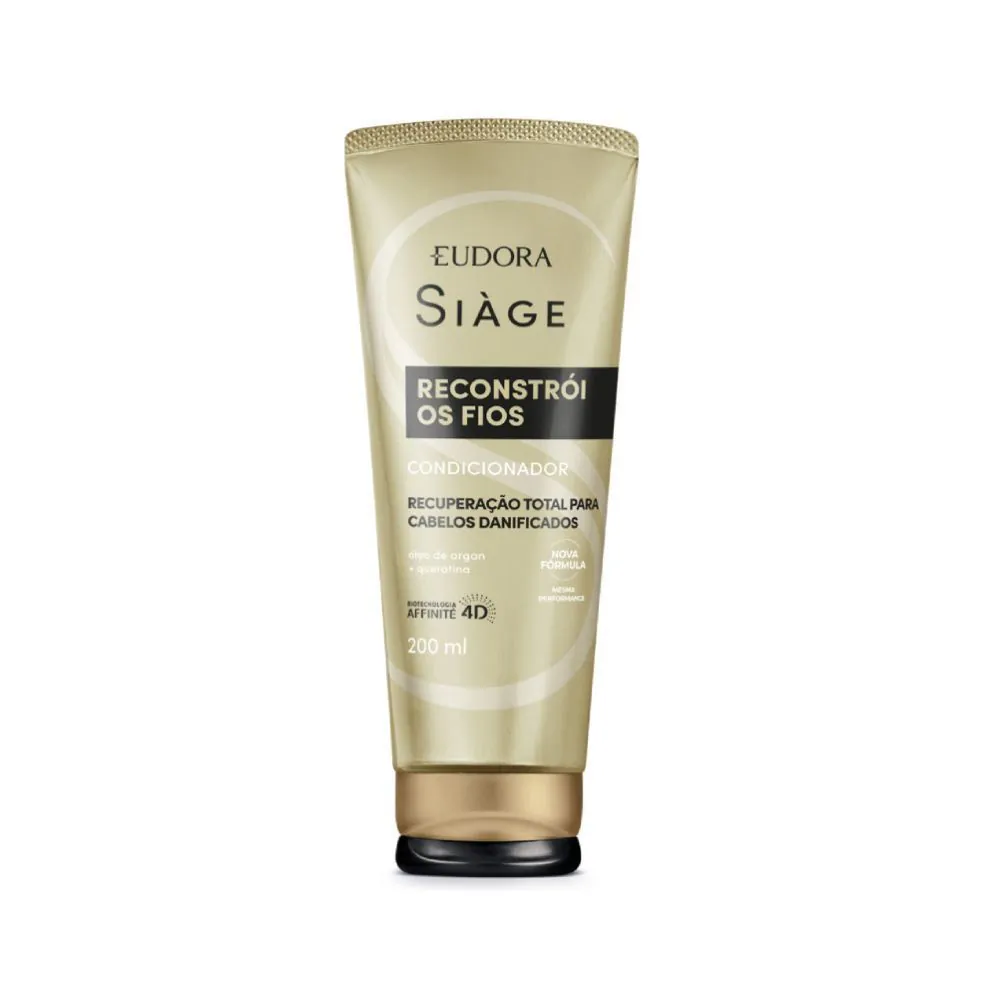 Condicionador Reconstrói Os Fios Eudora Siàge - 250ml