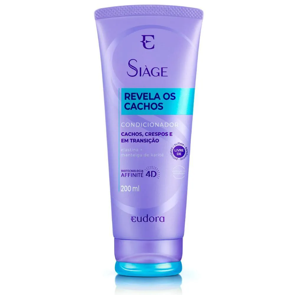 Condicionador Revela Cachos Eudora Siàge - 200ml