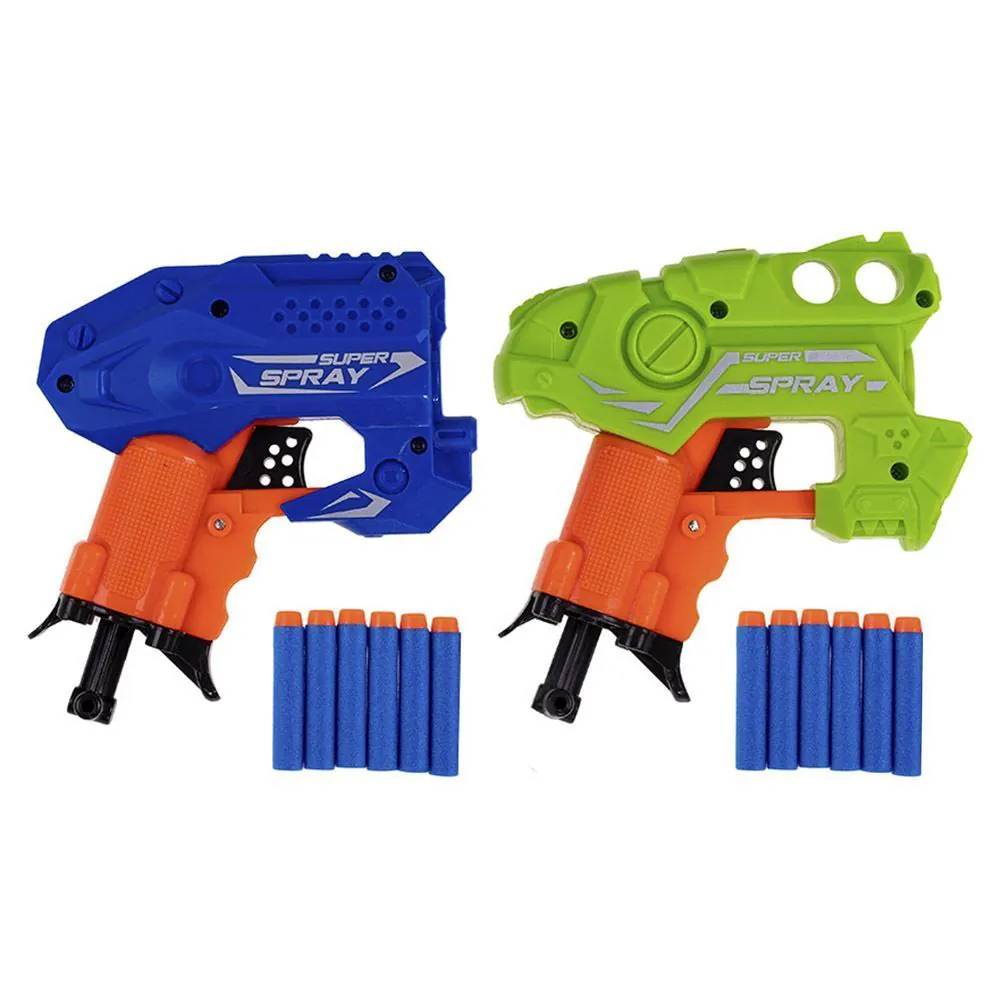 Conjunto 2 Lançadores e 12 Dardos Toys - HME0777