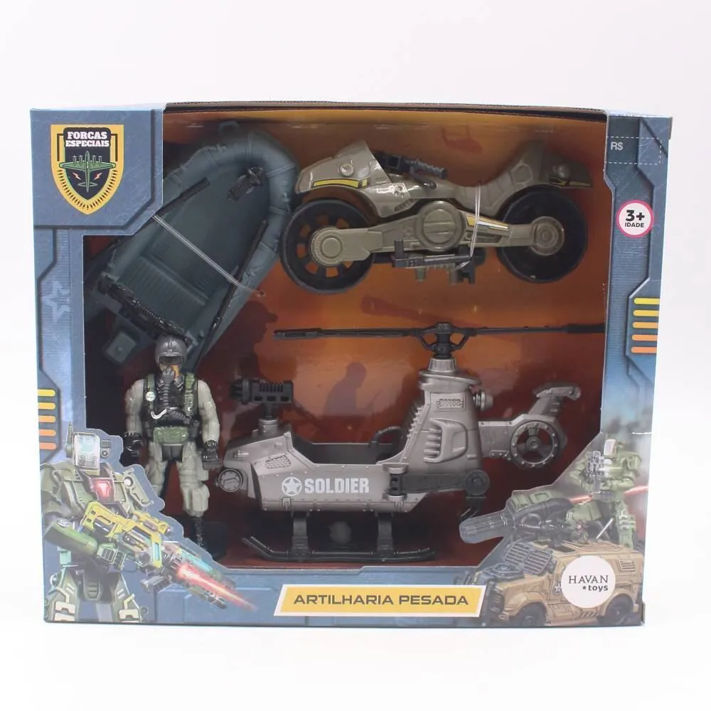 Conjunto Artilharia Pesada Toys - Sortido
