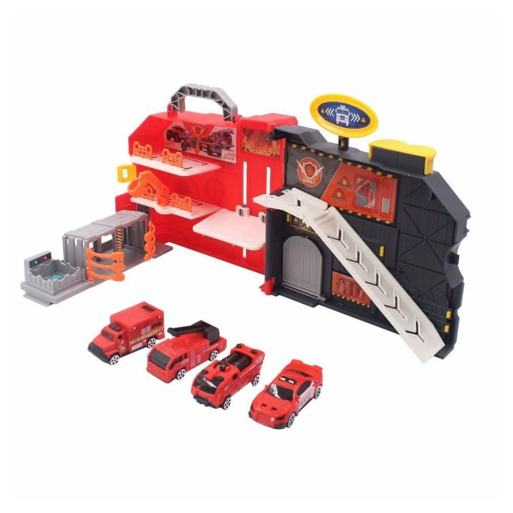 Conjunto Base de Bombeiros 5 Peças Toys - ST85130