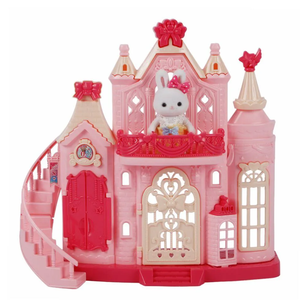 Conjunto Boneco Coelho e Castelo Toys - Sortido