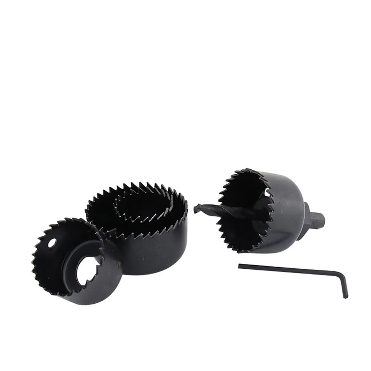 Conjunto de Serra Copo 6 peças S-400 Western - Preto