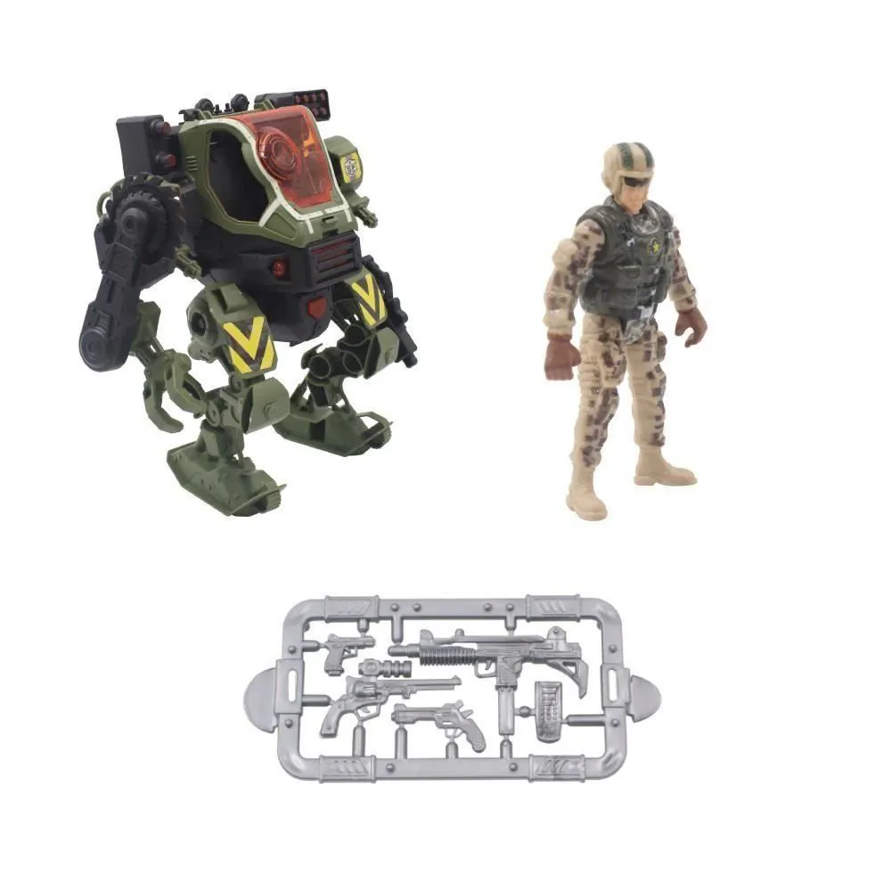 Conjunto Robô Militar Toys - ST83592