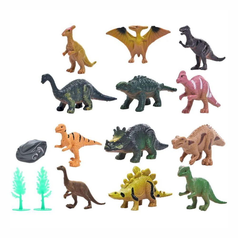 Conjunto Tubo de Dinossauros Miniaturas Toys - HBR0392