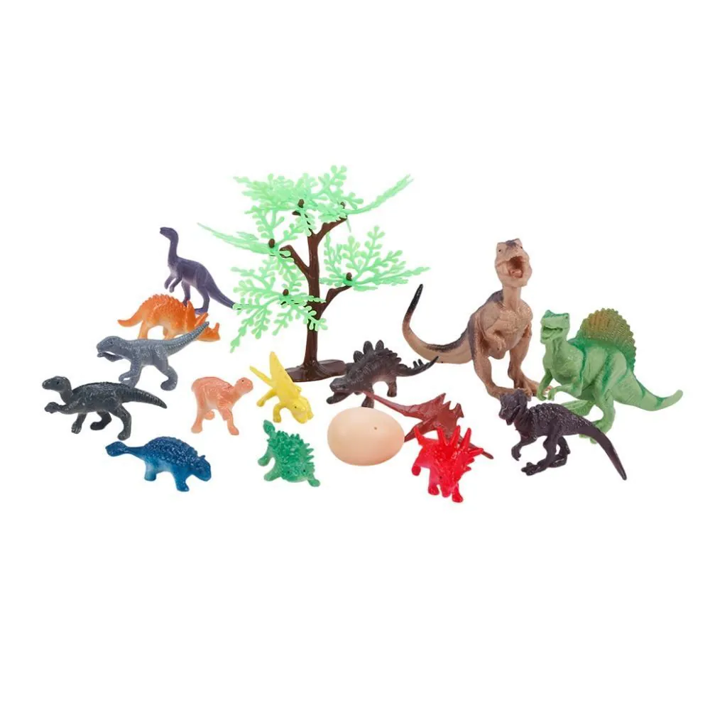 Conjunto Tubo Dinossauros 16 Peças - Toys