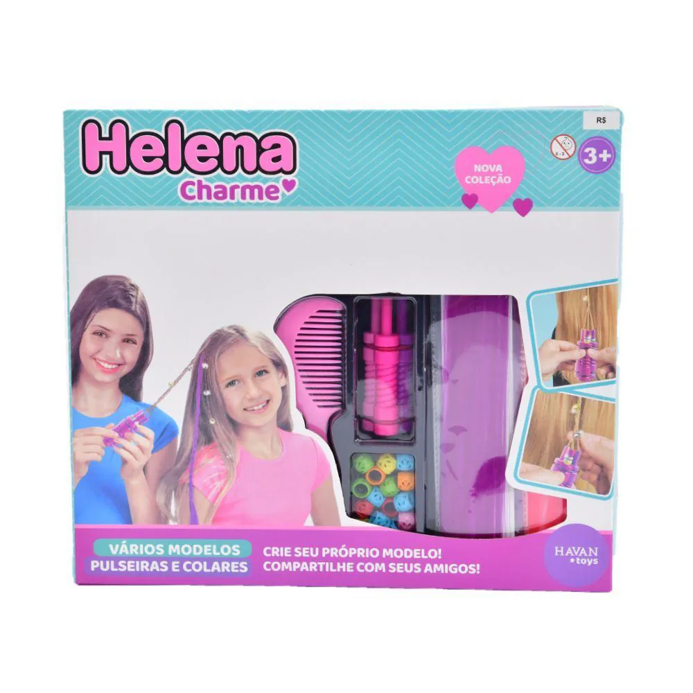 Kit Acessórios para Cabelo Helena Toys - HBR0474