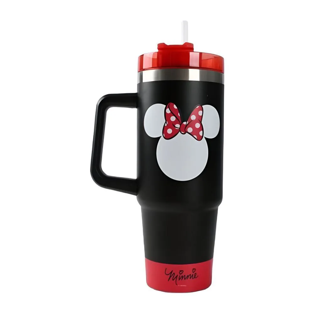 Copo Térmico com Alça Minnie - 900Ml
