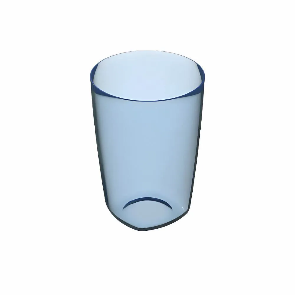 Copo Luna Vitra Ou 260Ml - Azul Translucido