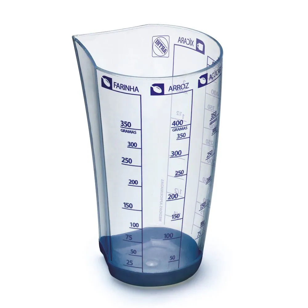 Copo Medidor com 5 Tipos de Medidas 500Ml Arthi - Plástico