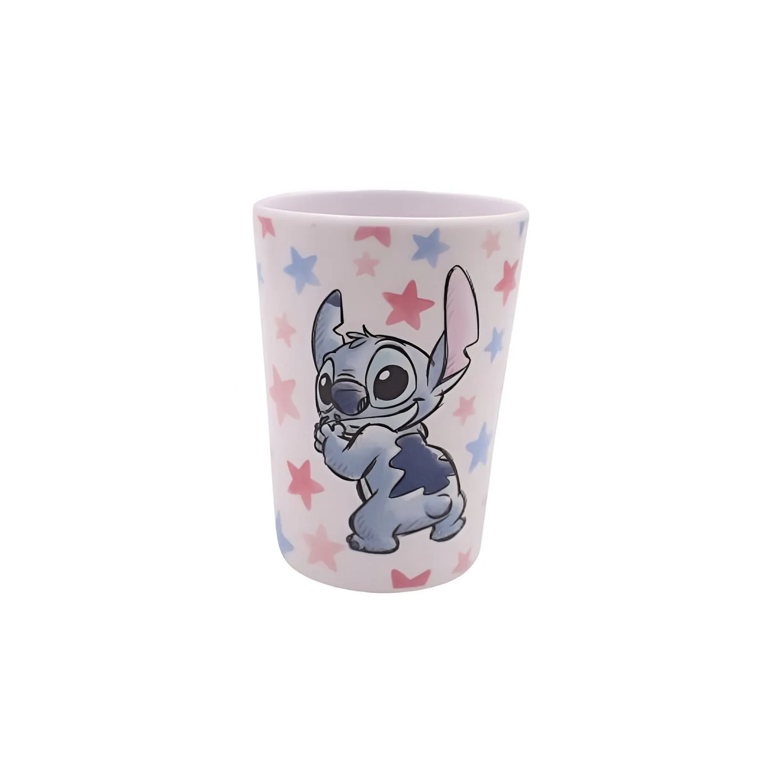 Copo Melamina Disney 305Ml - Stitch Estrelas