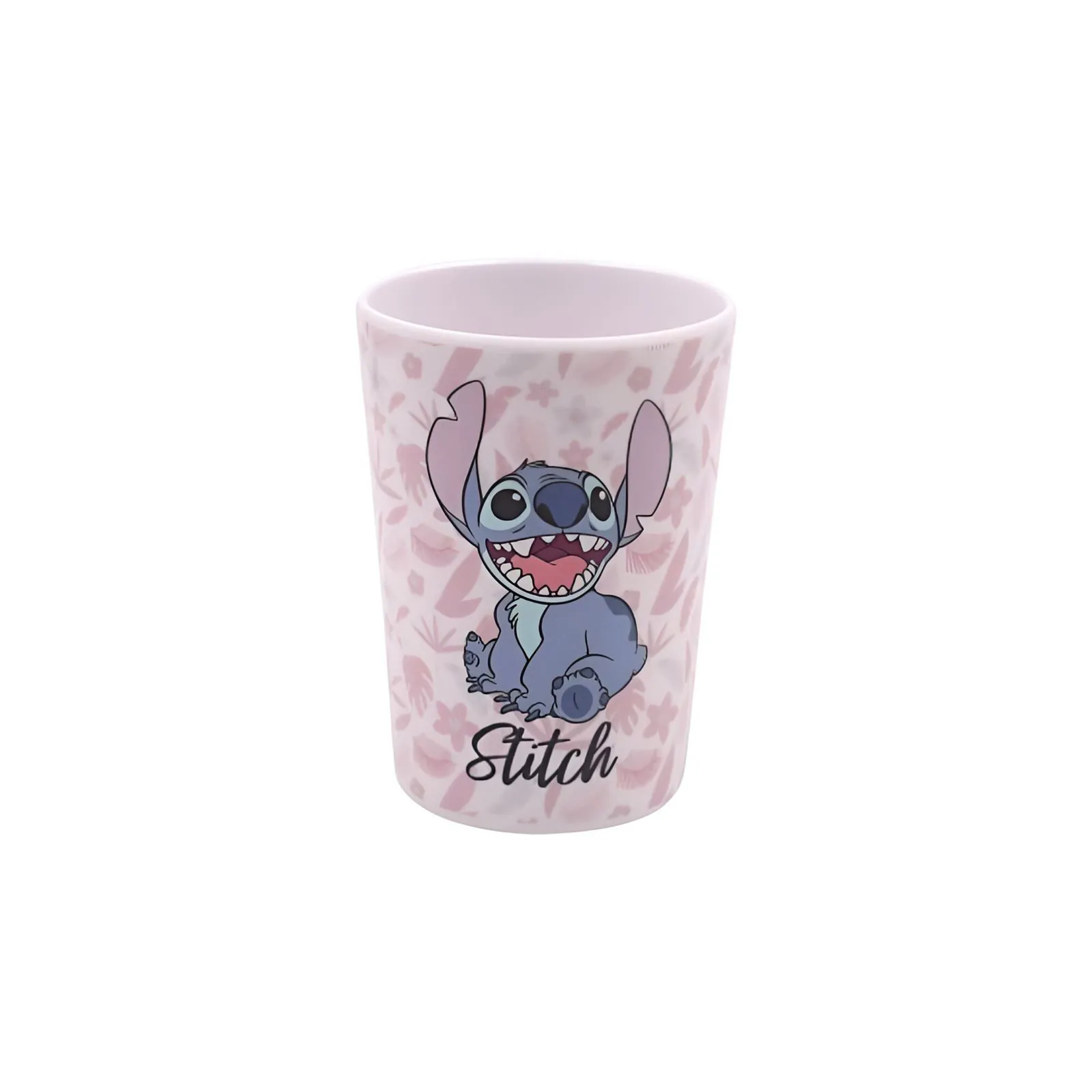 Copo Melamina Disney 305Ml - Stitch Folhagem