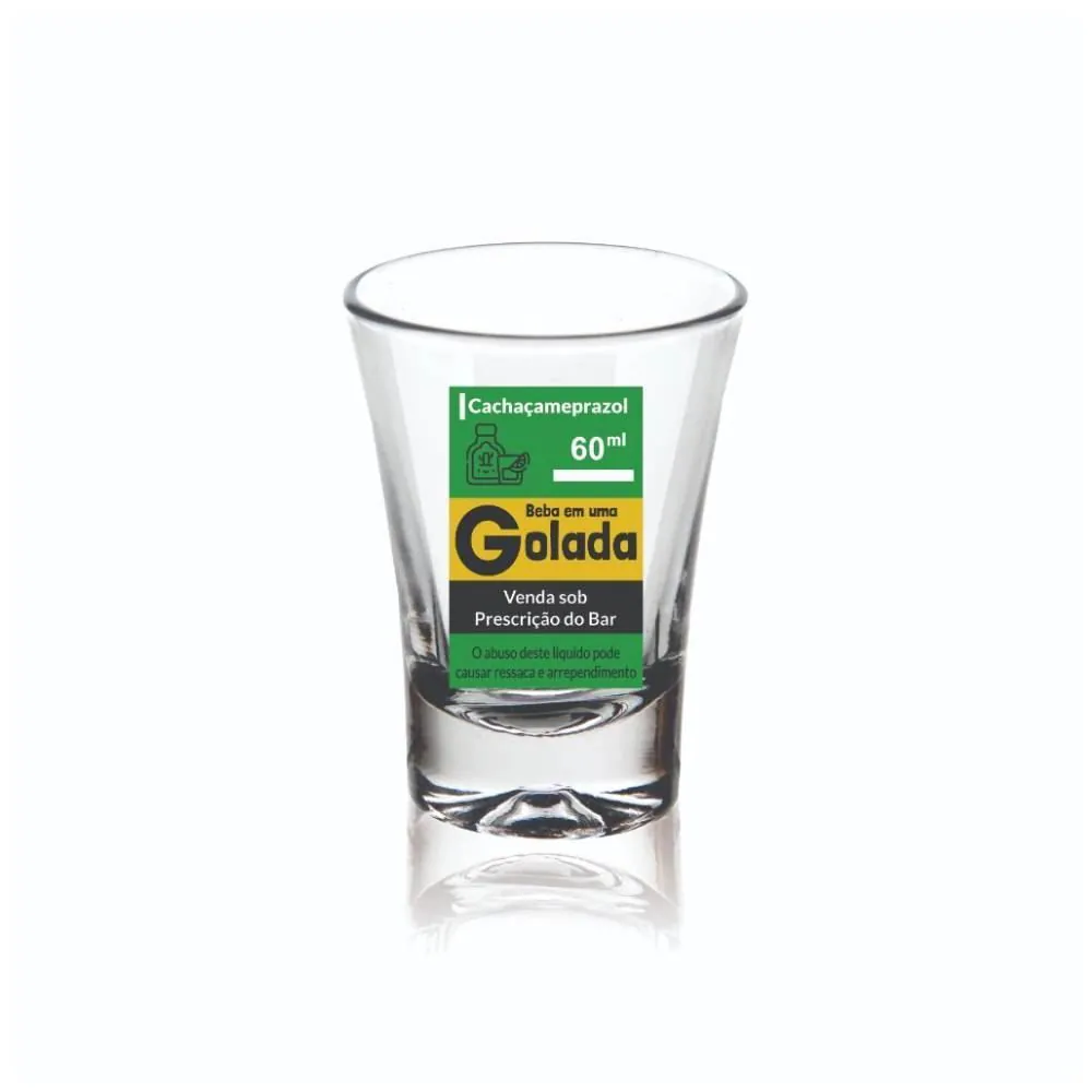 Copo Shot Campana Remédios Decormartin 60Ml - Sortido
